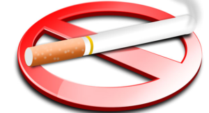 cigarette with a no symbol