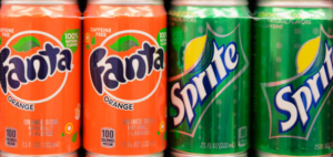 cans of fanta and sprite