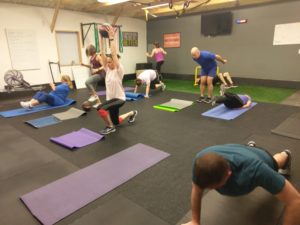 group fitness class