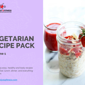 vegetarian recipe pack volume 1 cover