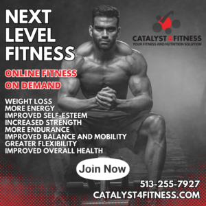 Online Fitness On Demand. Get next level fitness - join now at https://catalyst4fitness.com/contact-personal-trainer-sharon-chamberlin/
