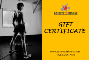 Catalyst 4 Fitness Gift Certificate