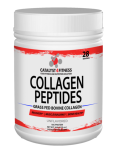 Catalyst 4 Fitness Collagen Peptides Protein powder with hyaluronic acdid